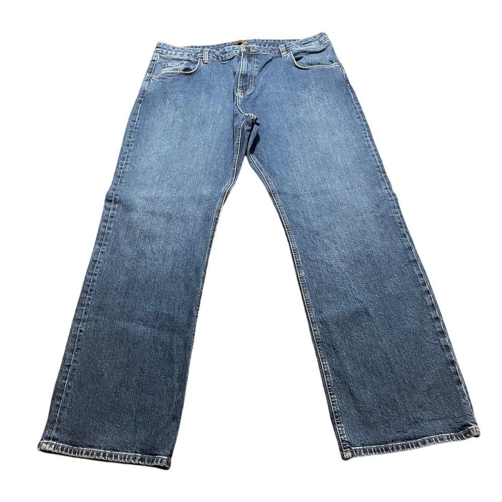 Tecovas Ranch Straight Jeans Mens 42x32 Medium Blue Stretch Denim 09102020